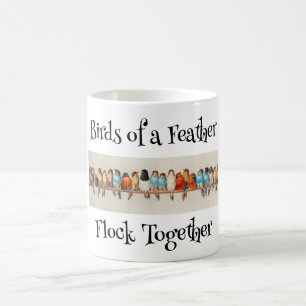Vogels van een Feather Coffee Mok