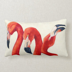 vogels van een veer - Flamingo Pillow Kussen