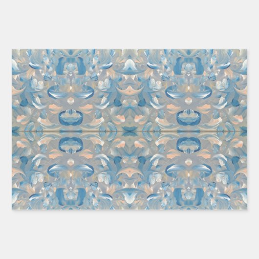 Vogels van een Veer Wrapping Paper (Voorkant)