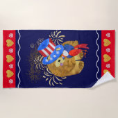 VOGELS VAN EEN VERDER-BEACH TOWEL STRANDLAKEN (Voorkant)