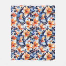 Vogels van een zeebodem fleece deken