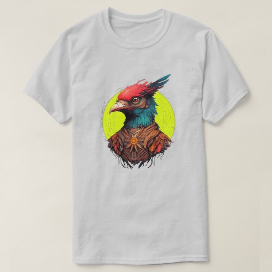 Vogels van een zeebodem t-shirt (Design voorkant)