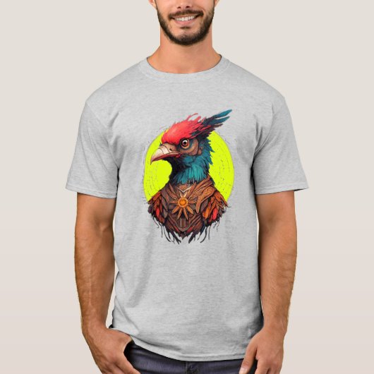 Vogels van een zeebodem t-shirt (Voorkant)