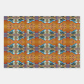 Vogels van het paradijs #2 inpakpapier vel (Voorkant 2)