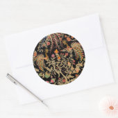 Vogels van het Paradijs Ronde Sticker (Envelop)