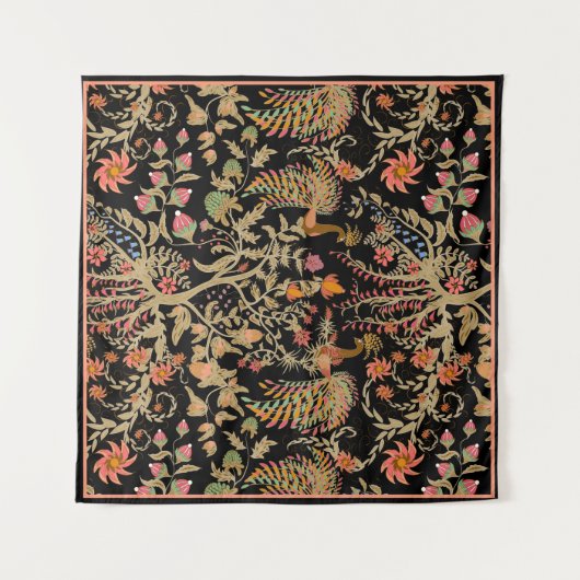 Vogels van het Paradijs Wandkleed (Voorkant (horizontaal))