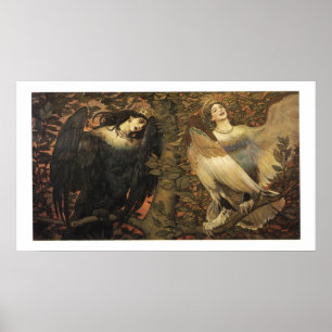 Vogels van het Poster van Joy en Sorrow