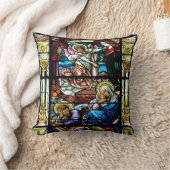 Vogels van Jezus Glas in lood Kussen (Deken)