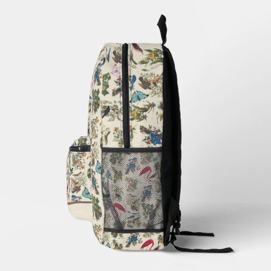 Vogels van John James Audubon Bedrukte Rugzak (Rechts)