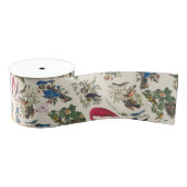 Vogels van John James Audubon Grosgrain Lint (Spoel)
