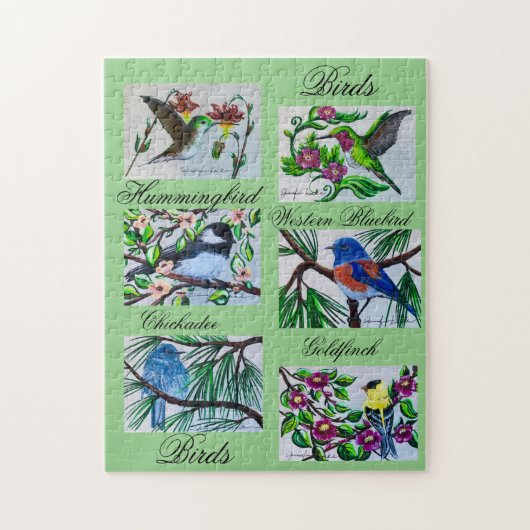 Vogels van Joy Puzzle Legpuzzel (Verticaal)