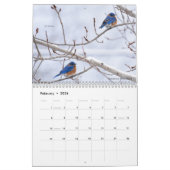 Vogels van Michigan Kalender (Feb 2026)