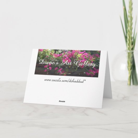 Vogels van verdriet en sympathie kaart (Achterkant)