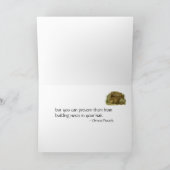 Vogels van verdriet en sympathie kaart (Binnen)