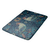 "Vogels" van William Morris Blue Pattern  Badmat (Gekanteld)