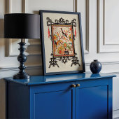 Vogels & vlinders Art Print