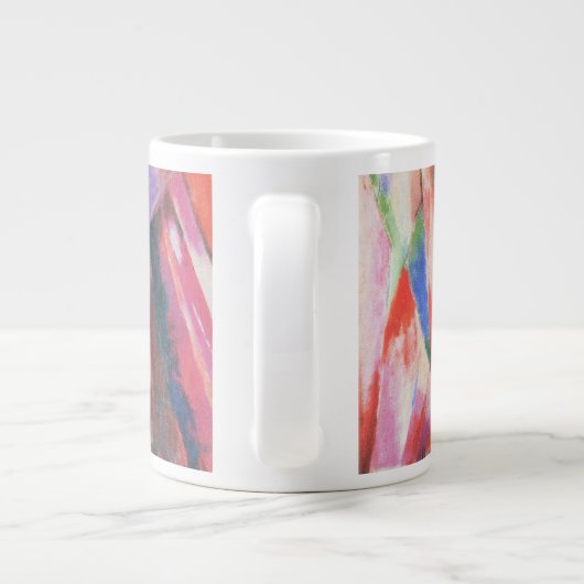 Vogels (Vogel) van Franz Marc,  Cubistische kunst Jumbo Mok (Achterkant)