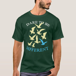 Vogels Vogelliefhebber Durf anders te zijn Gift Id T-shirt