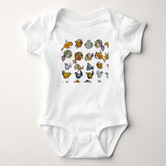 Vogels & Vogeltjes Romper (Voorkant)