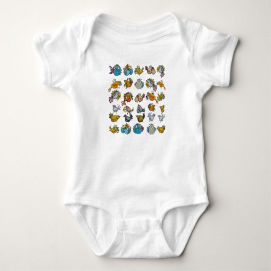 Vogels & Vogeltjes Romper (Voorkant)