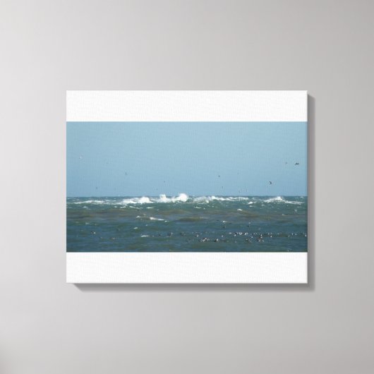 Vogels werken canvas afdruk (Voorkant)