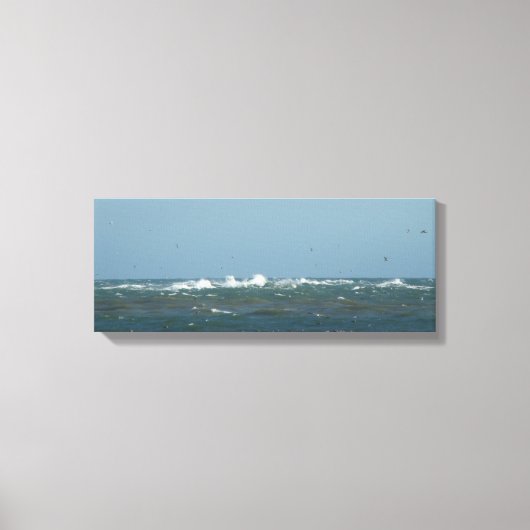 Vogels werken canvas afdruk (Voorkant)