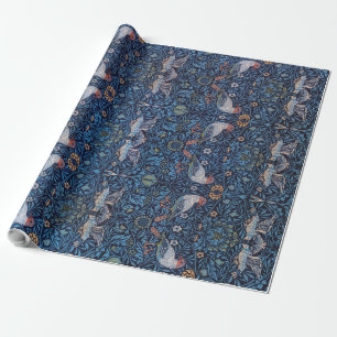 Vogels, William Morris Cadeaupapier