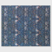 Vogels, William Morris Cadeaupapier (Vlak)