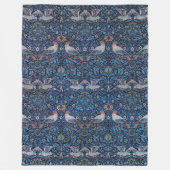 Vogels, William Morris Fleece Deken (Voorkant)