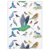 Vogels zijn prachtige dieren klembord (Achterkant)