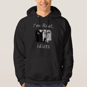 Vogels zijn zeker echte parodie Angry Eagle Hoodie