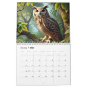 Vogels zingen door het jaar kalender (Jan 2026)