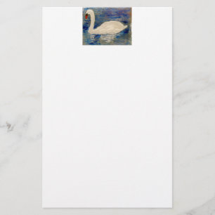Vogelschilder Zwan Briefpapier
