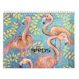 Vogelschilderijen Kalender