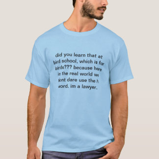 vogelschool t-shirt