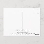   vogelsoorten in Shabby Chic Briefkaart (Achterkant)