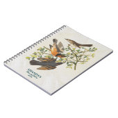  vogelstand Lover Gift Notitieboek (Linkerzijde)