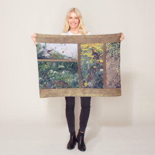 Vogelstudies, Bruno Liljefors Fleece Deken