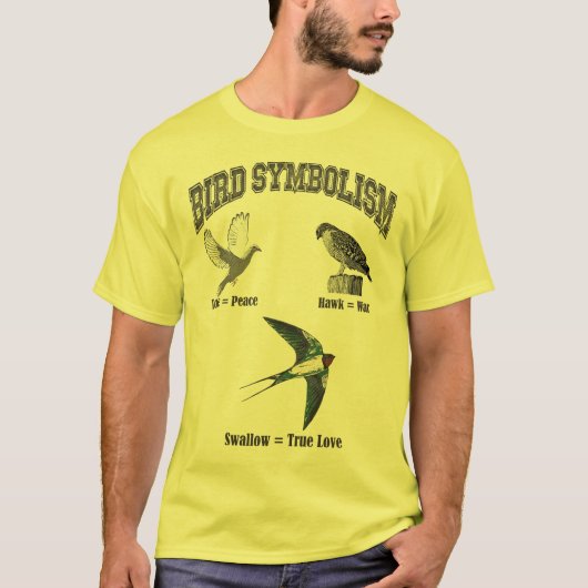 Vogelsymboliek T-shirt (Voorkant)
