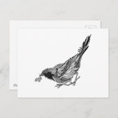 VogelTattoo Briefkaart (Voorkant / Achterkant)