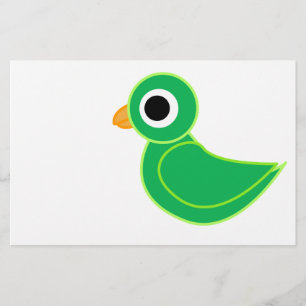 vogeltje briefpapier