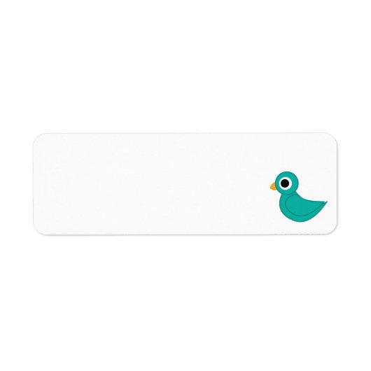 vogeltje   etiket (Voorkant)