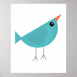 Vogeltje poster