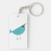 Vogeltje sleutelhanger (achterkant)