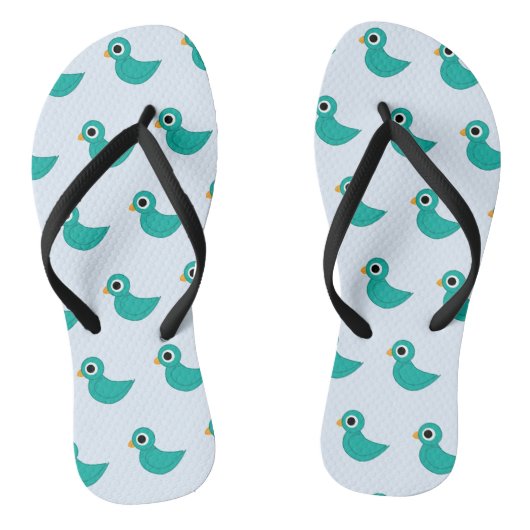 vogeltje teenslippers (Voetbed)