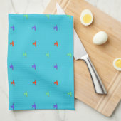 Vogeltjes handdoek (Quarter Fold)