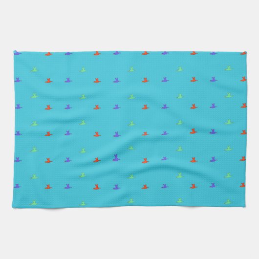 Vogeltjes handdoek (Horizontaal)