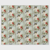   vogeltjes paasschenkoppen cadeaupapier (Vlak)