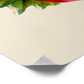  vogeltjes Victoriaans liefdesduiven Poster (Hoek)