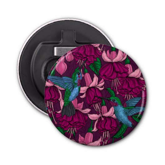 Vogeltuin Button Flesopener (Voorkant)